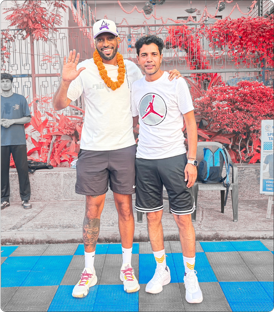 Coach Hassan El Saddique From All Dream Sports Conducting an Intensive Skills Development Camp for Academy Players at IB Sports Academy.